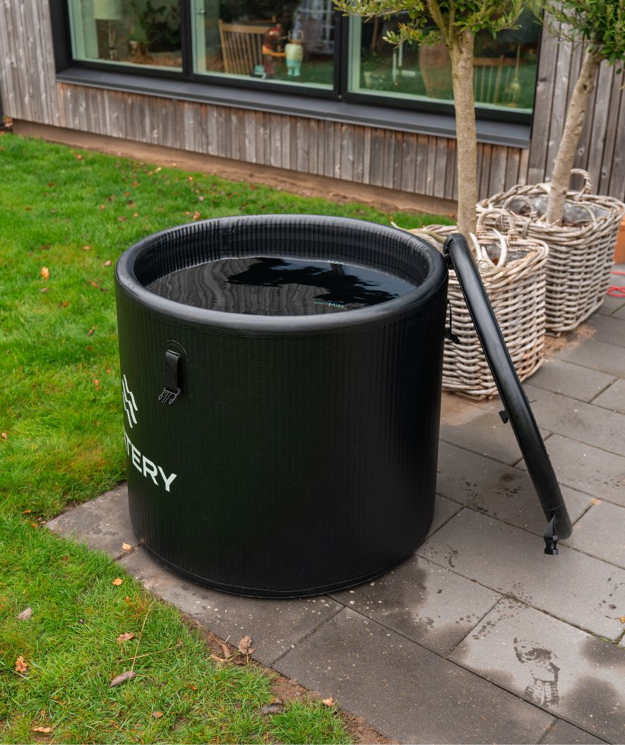 Watery inflatable cold plunge - Deluxe - Black