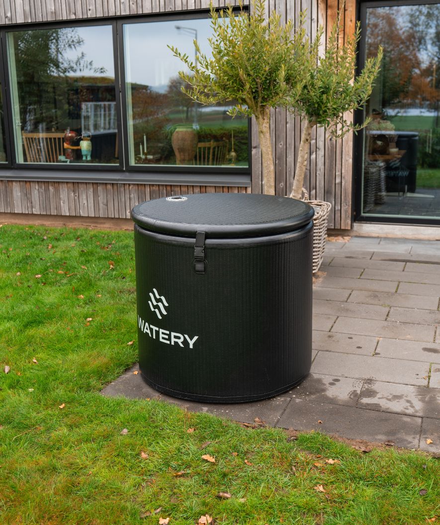 Watery inflatable cold plunge - Deluxe - Black