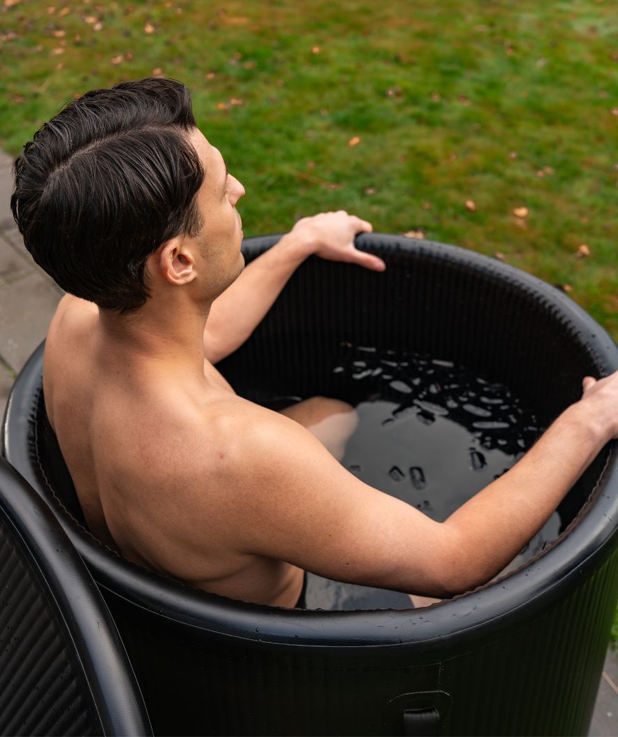 Watery inflatable cold plunge - Deluxe - Black