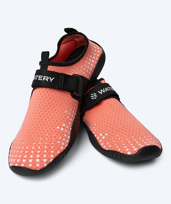 Watery swim shoes for adults - Devera - Coral