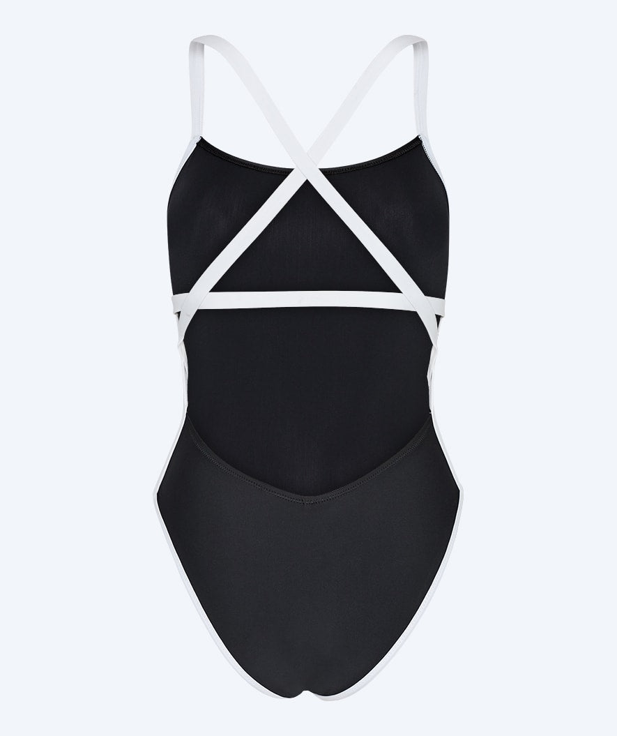 Watery swimsuit for women - Eco Sunkissed Solid - Black