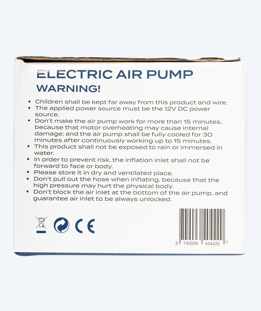 Watery electric pump for SUP