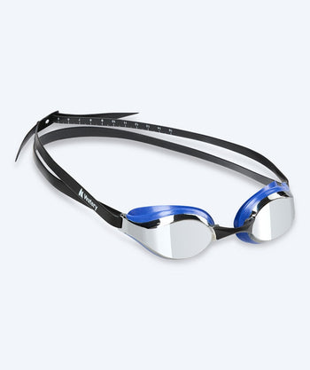 Watery Elite swim goggles - Poseidon - Blue/silver