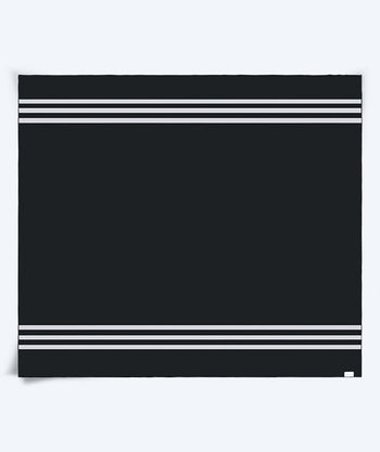 Watery microfiber towel - Eco Nebraska Family - Black