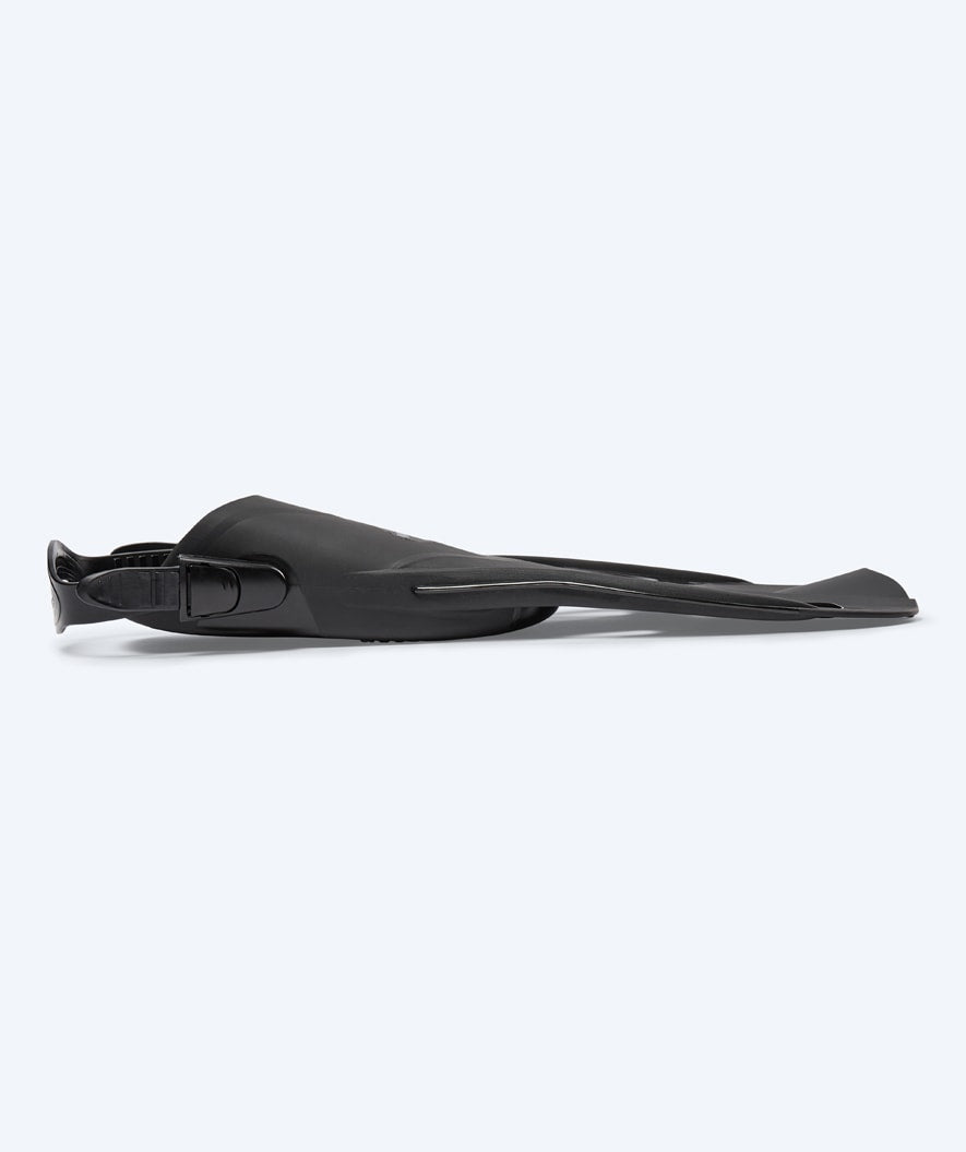 Watery short swim fins - Fisher - Black