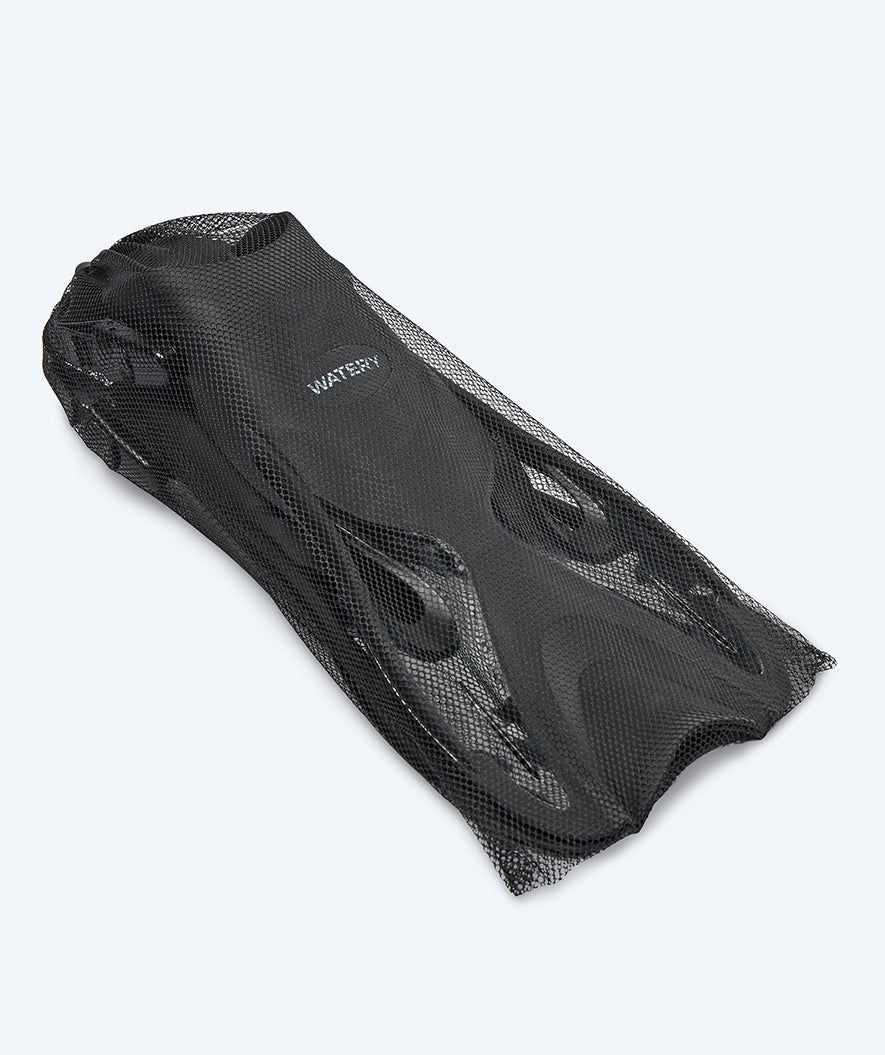 Watery short swim fins - Fisher - Black