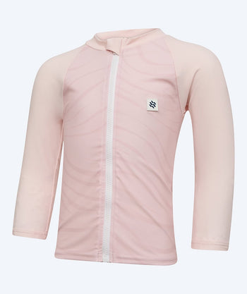 Watery UV-shirt for kids - Fjord Long Sleeve Rashguard - Pink