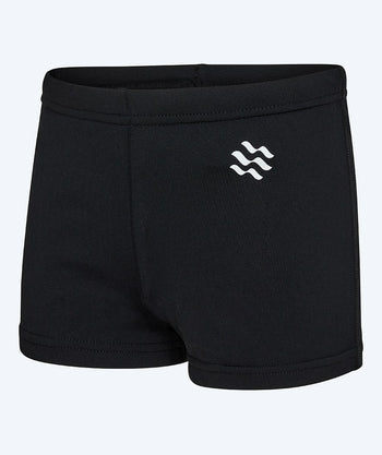 Watery swim trunks for boys - Flaming Vegas Eco - Black