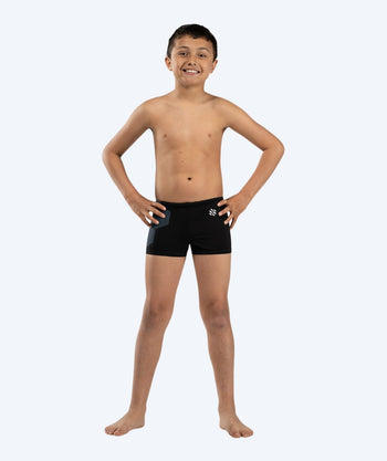 Watery swim trunks for boys - Flaming Vegas Eco - Blue Corner
