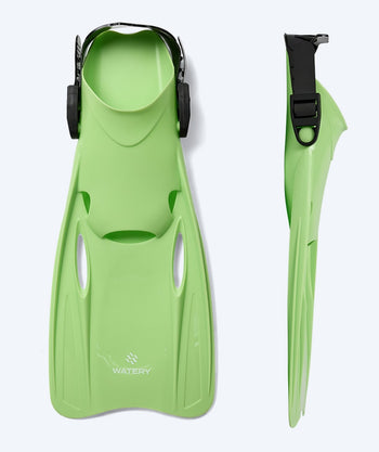 Watery diving fins for kids/junior (27-38) - Fleetwood - Light green