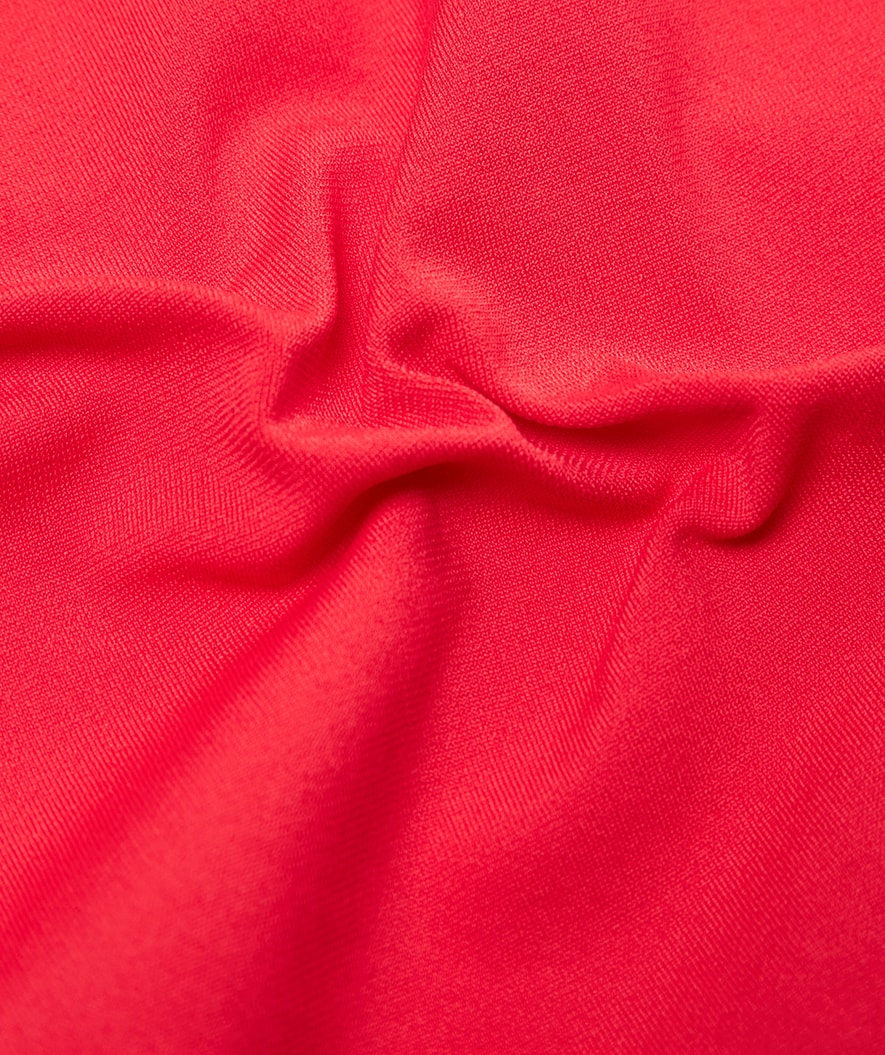 Watery swimsuit for girls - Freestyler Solid - Cherry Red