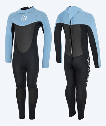 Watery wetsuit for children - Gecko (3mm) - Electric blue