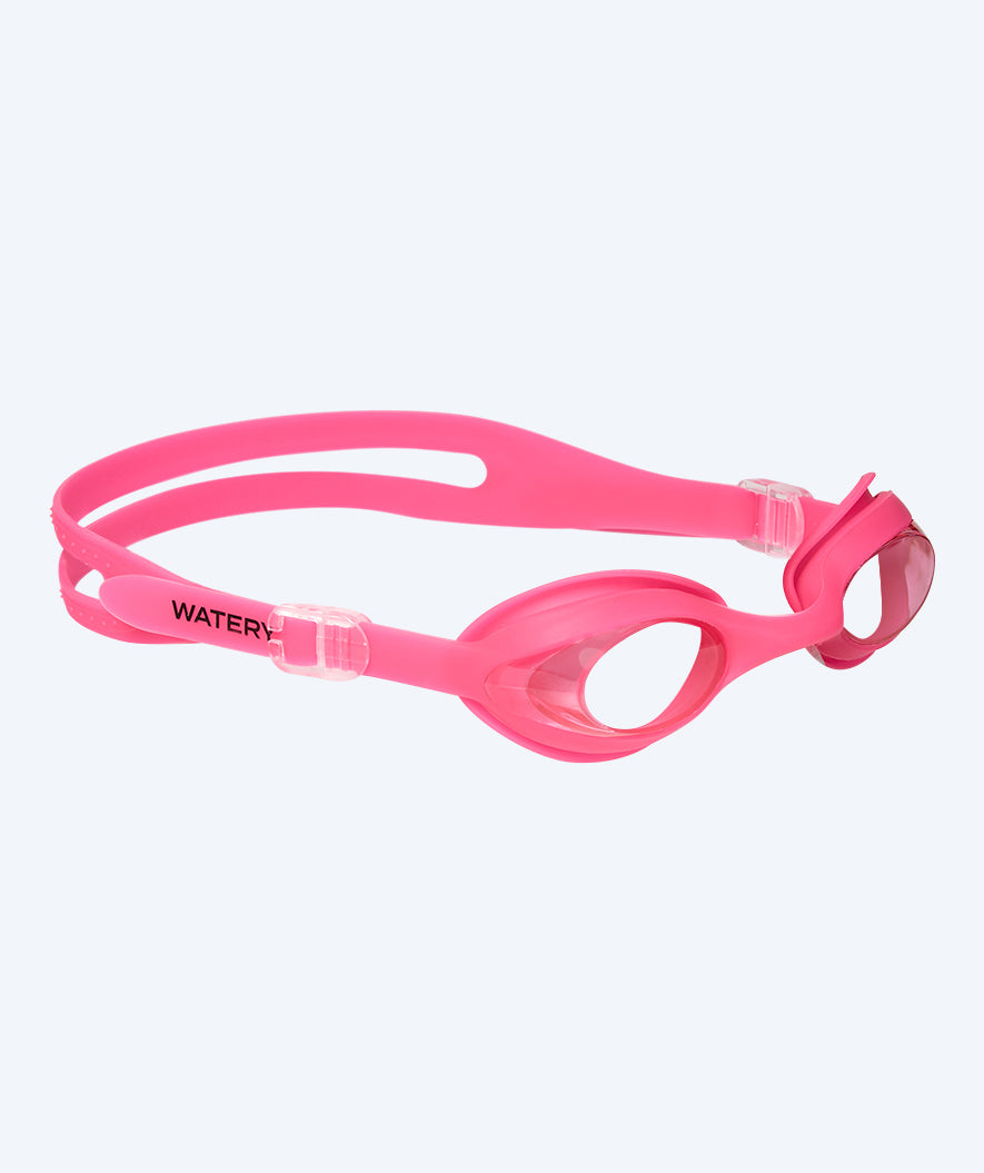 Watery swimming goggles for kids - Goose - Pink
