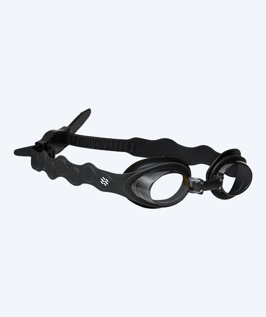 Watery swimming goggles for kids - Haven - Black