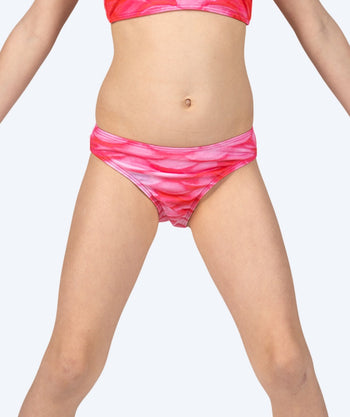 Watery bikini bottom for girls - Pink Blush