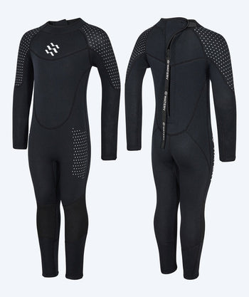 Watery wetsuit for children - Hedgehog (3mm) - Black