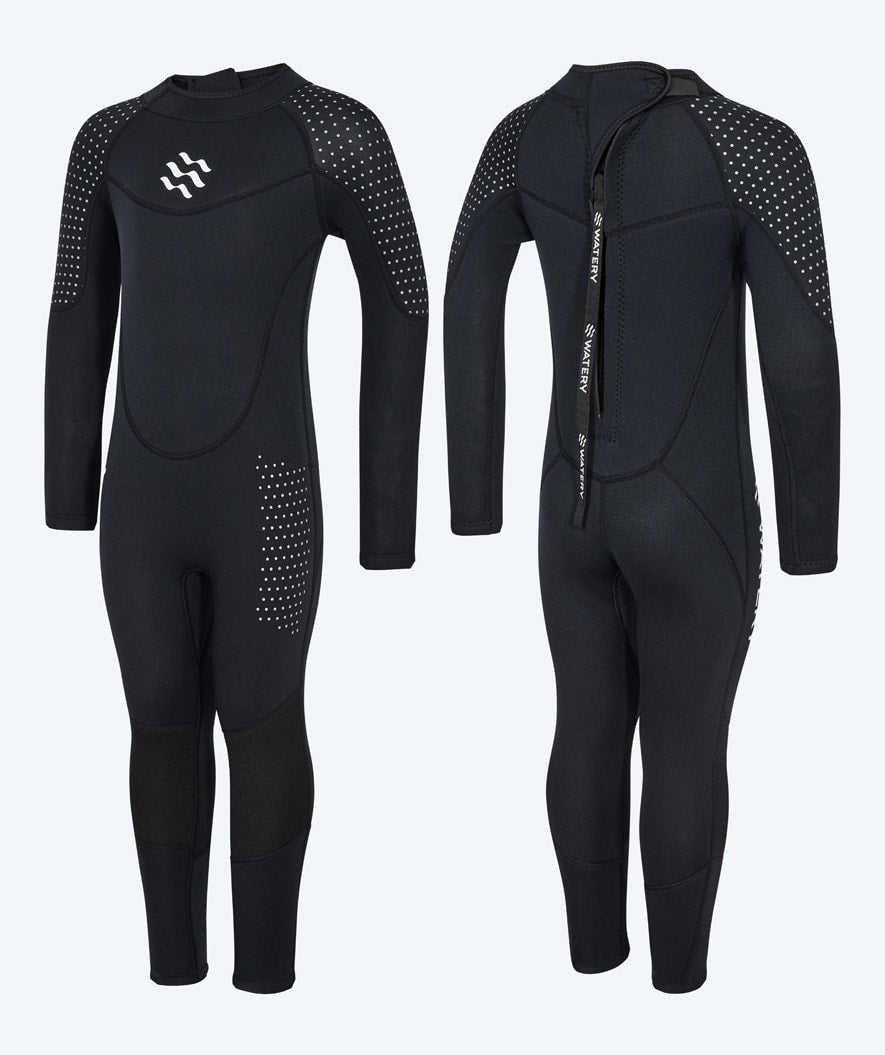 Watery wetsuit for kids - Hedgehog (3mm) - Black