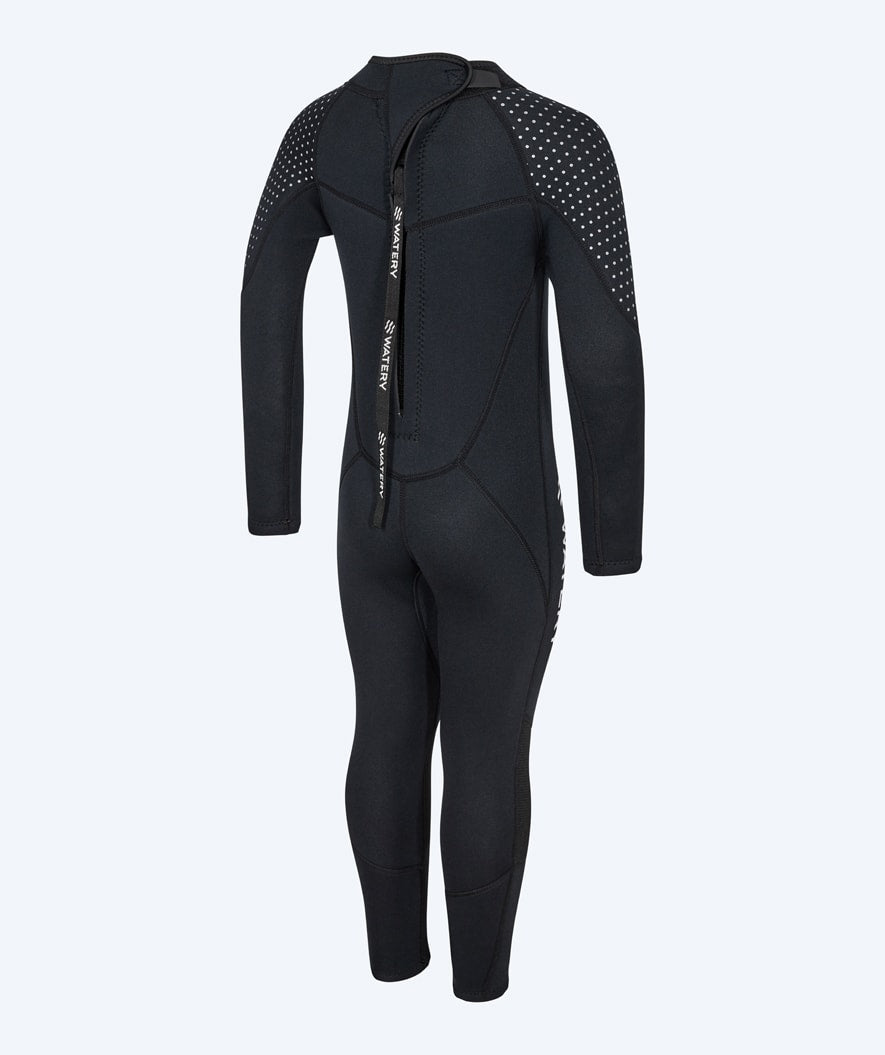 Watery wetsuit for kids - Hedgehog (3mm) - Black