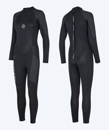 Watery wetsuit for women - Hedgehog (3mm) - Black
