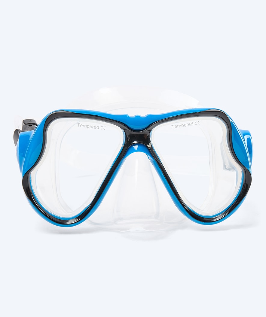 Watery snorkel set for adults - Fisher/Hudson - Blue