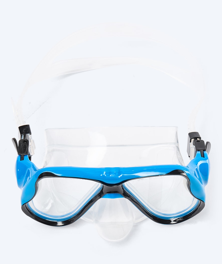 Watery diving mask for adults - Hudson - Black/blue