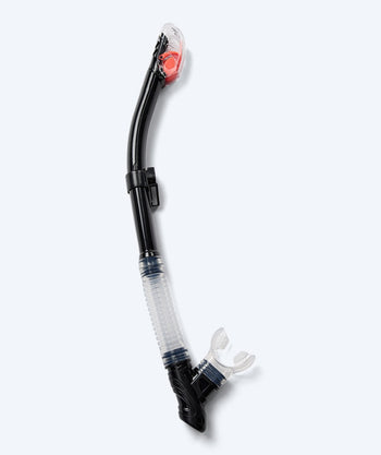 Watery full-dry snorkel for adults - Hudson - Black
