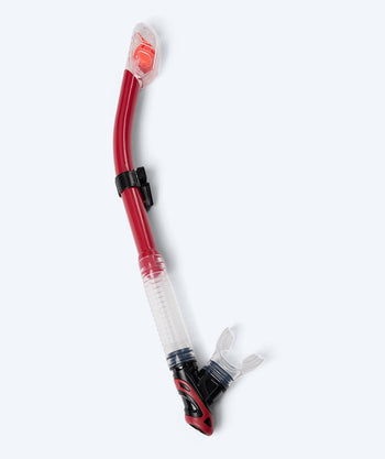 Watery full-dry snorkel for adults - Hudson - Red