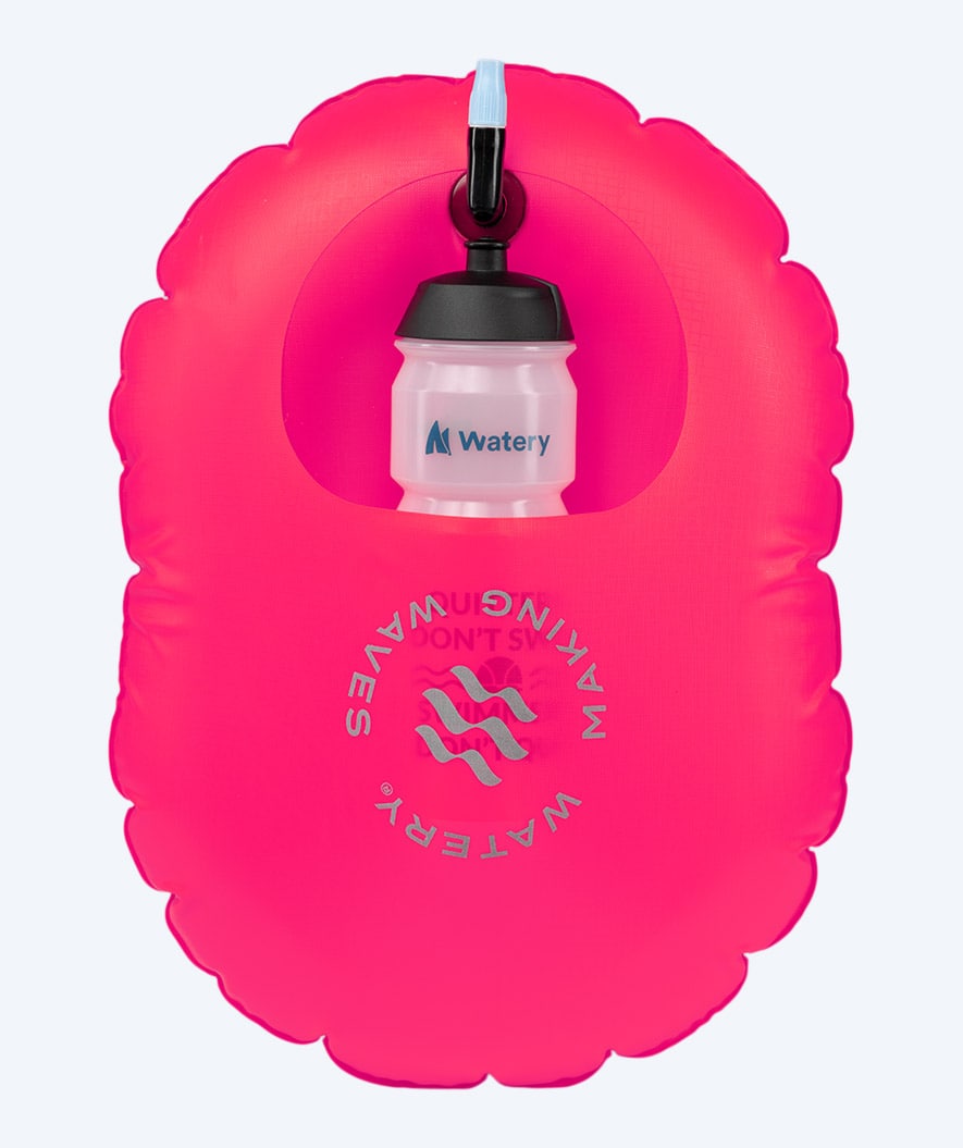 Watery swim buoy - Hydration Bottle - Pink