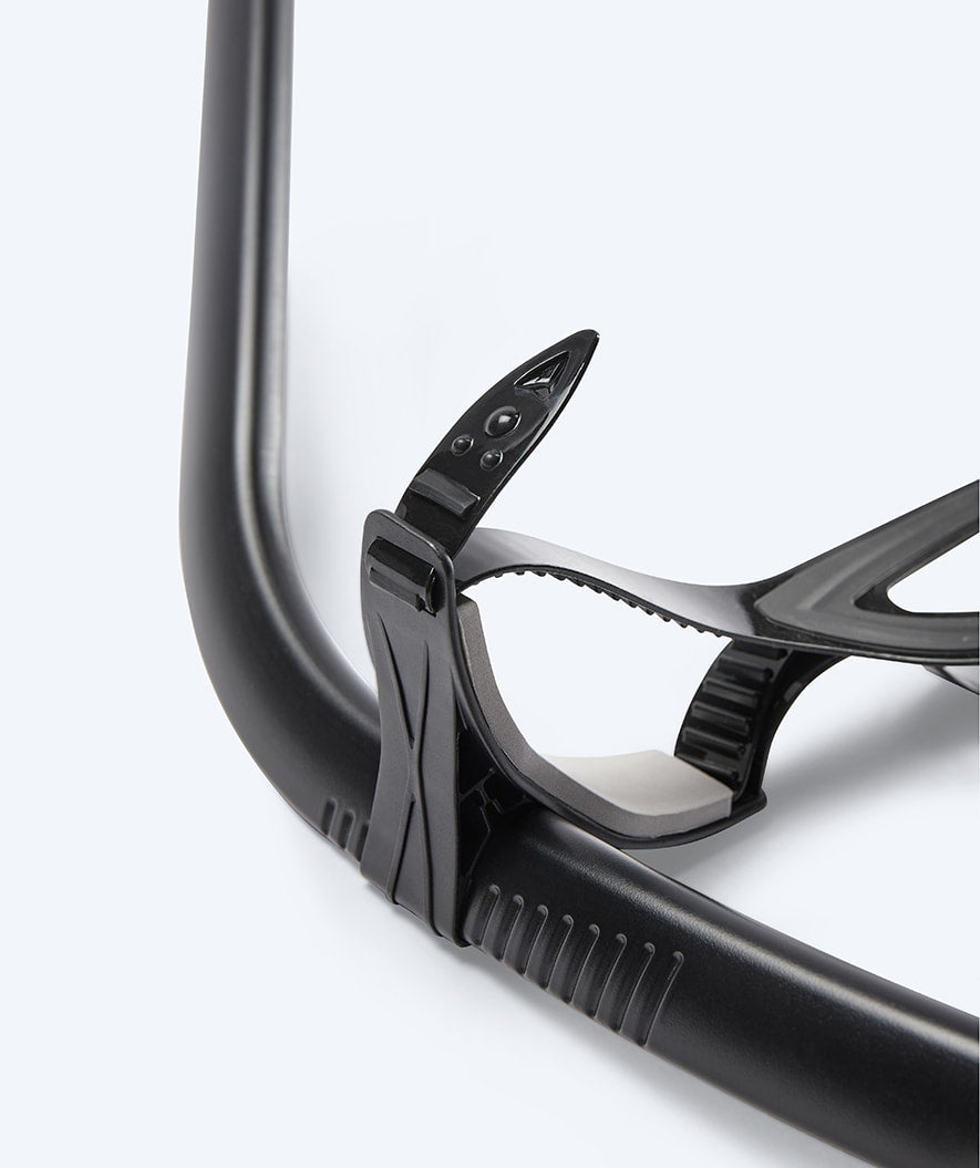 Watery center snorkel for adults (from 16 years) - Hydrolite - Black