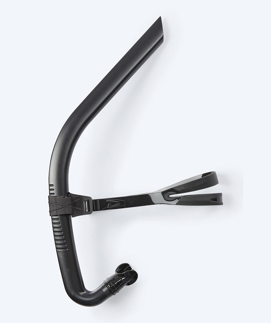 Watery center snorkel for junior (10-16) - Hydrolite - Black