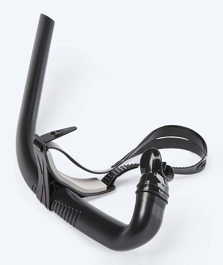 Watery center snorkel for junior (10-16) - Hydrolite - Black