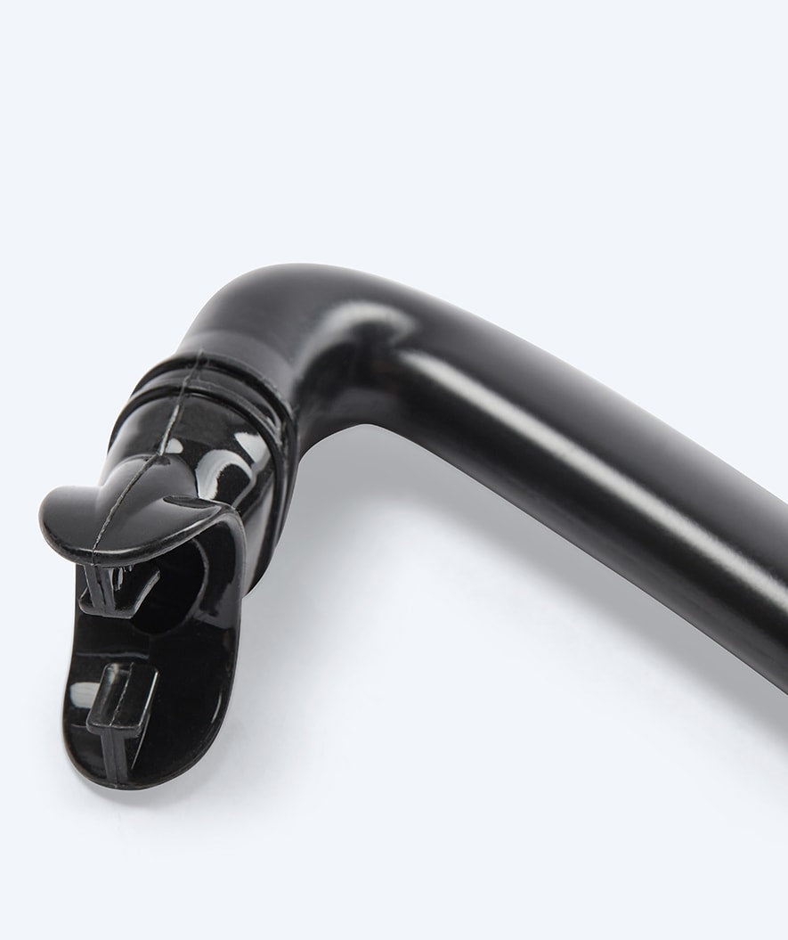 Watery center snorkel for junior (10-16) - Hydrolite - Black