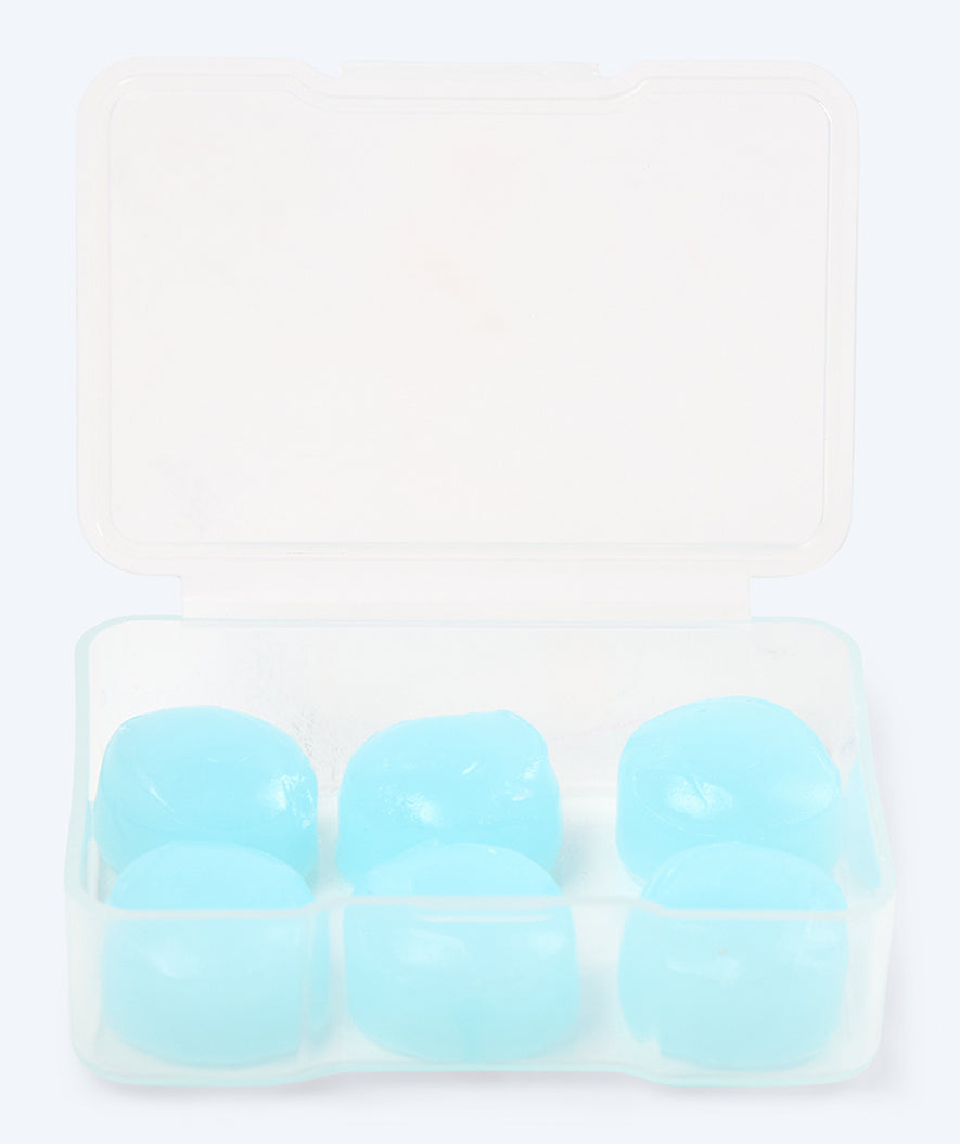 Watery earplugs for adults - Indra 3 pairs - Blue