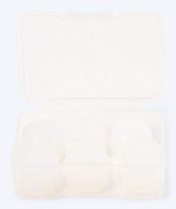 Watery earplugs for adults - Indra 3 pairs - Clear