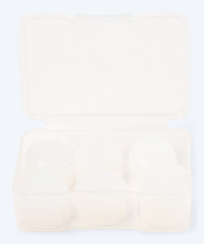 Watery earplugs for adults - Indra 3 par - Clear