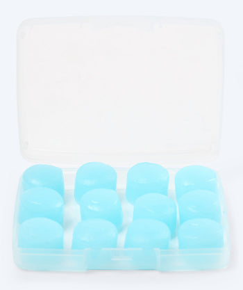 Watery earplugs for adults - Indra 6 pairs - Blue