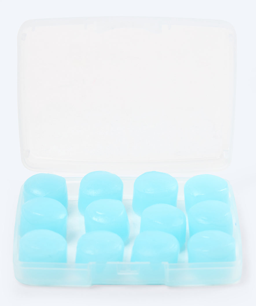 Watery earplugs for adults - Indra 6 pairs - Blue