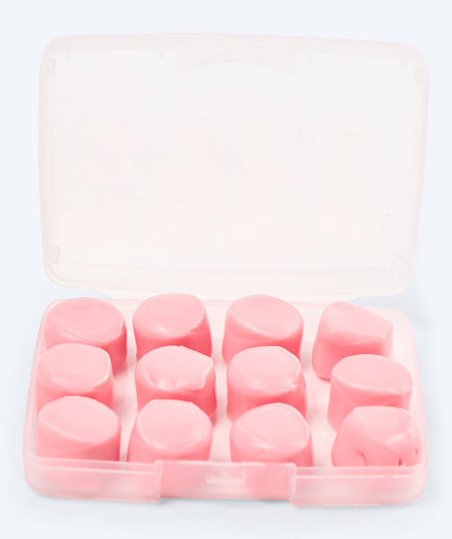 Watery earplugs for adults - Indra 6 pairs - Pink