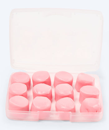 Watery earplugs for adults - Indra 6 par - Light pink