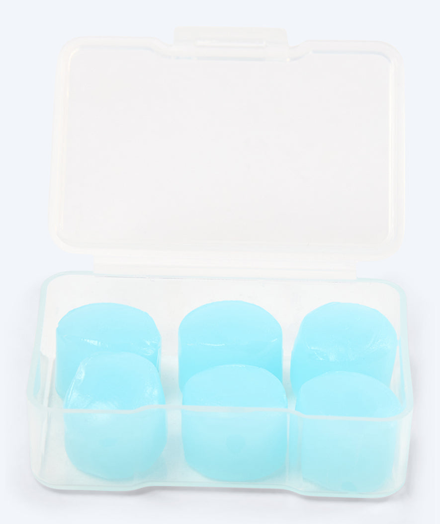 Watery earplugs for kids - Indra 3 pairs - Blue