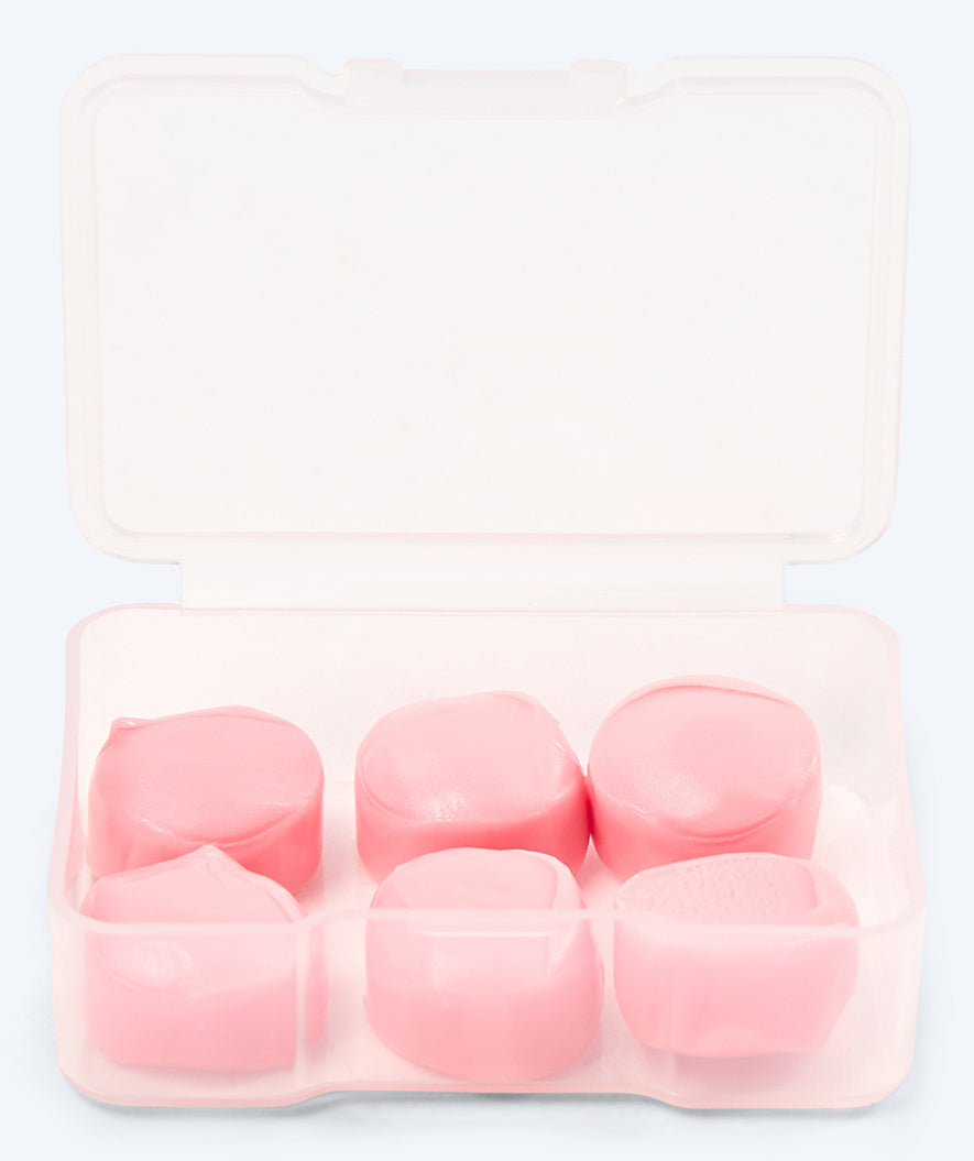 Watery earplugs for kids - Indra 3 pairs - Pink