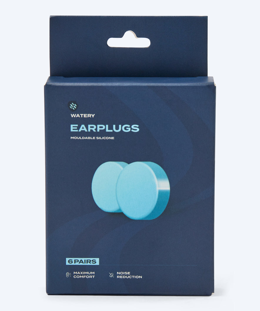 Watery earplugs for kids - Indra 6 par - Light pink