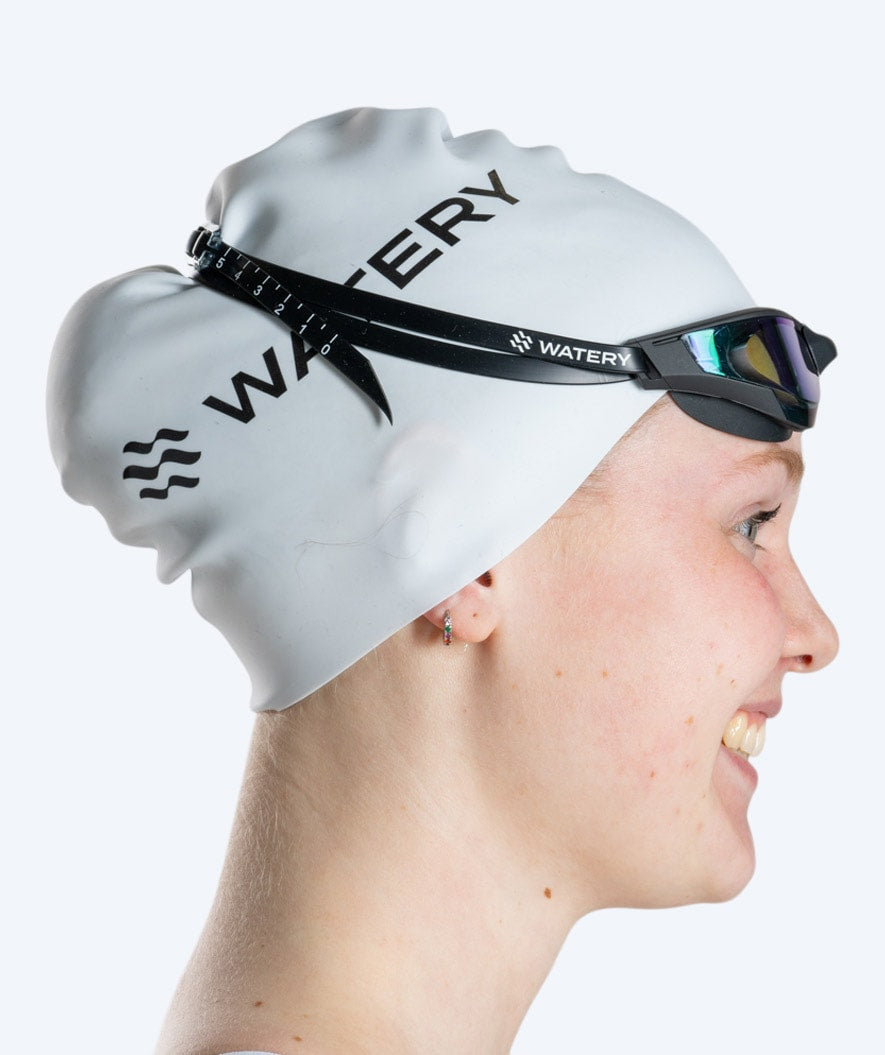Watery swim goggles - Instinct Ultra Mirror - Black/gold