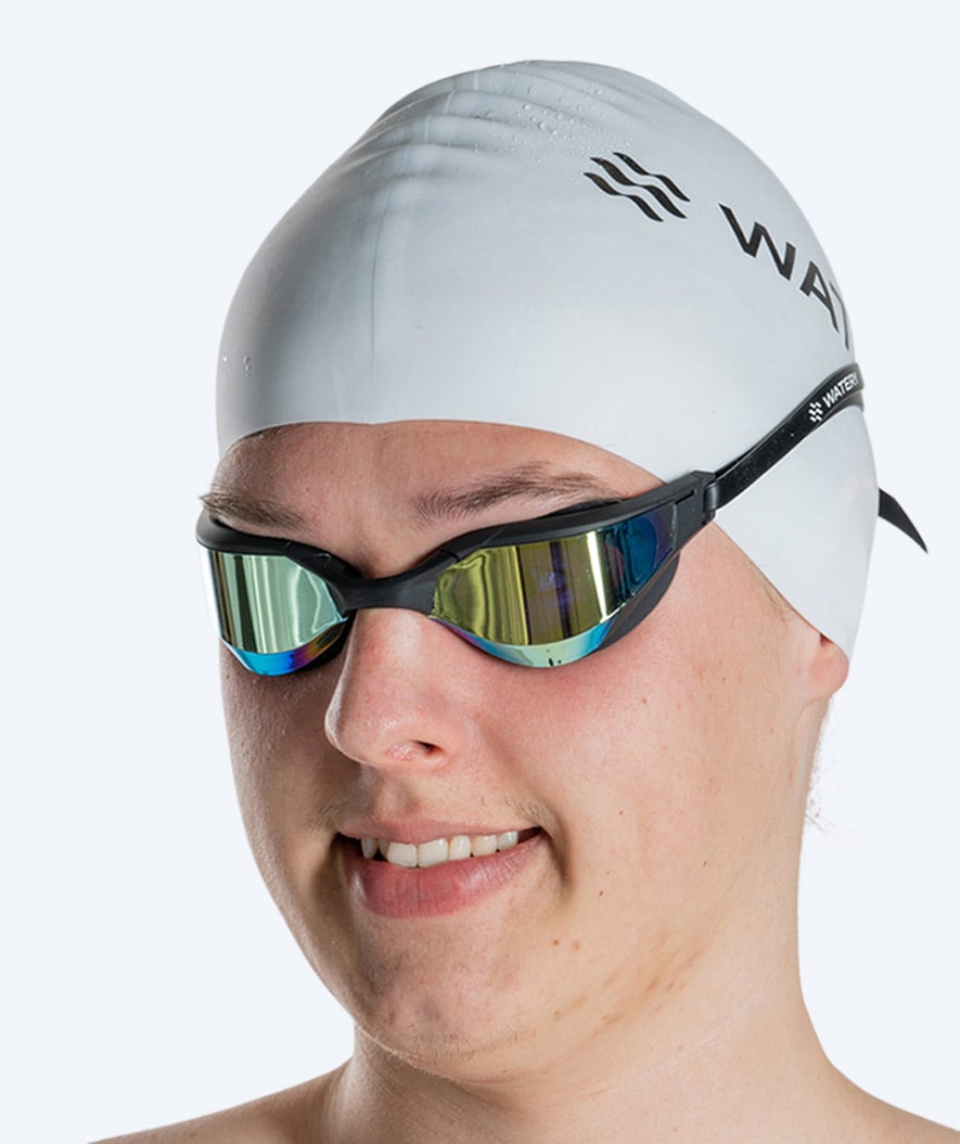 Watery swimming goggles - Instinct Ultra Mirror - Black/gold