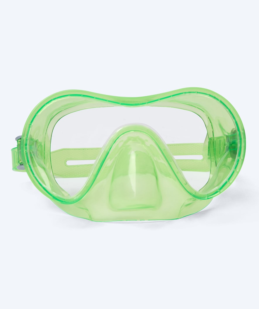 Watery diving mask for junior (8-15) - Jubal - Green