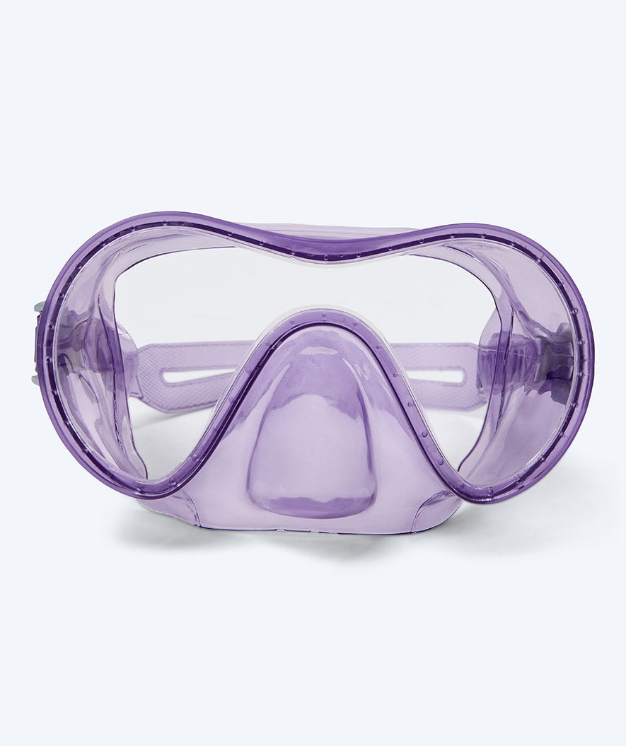 Watery diving mask for junior (8-15) - Jubal - Purple