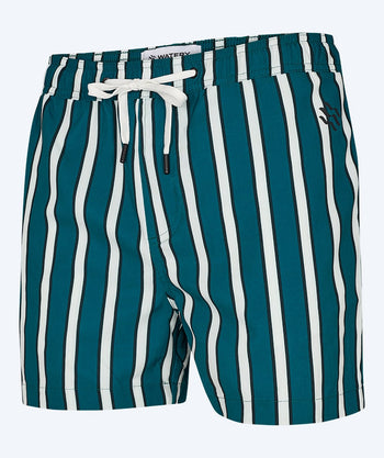 Watery swim shorts for men - Kelvin Eco - Green/white