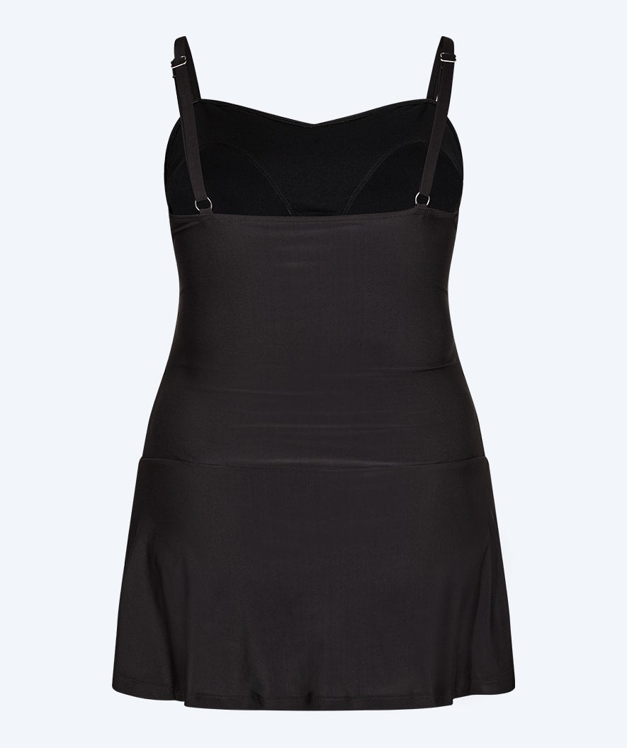 Watery skirted swimsuit for women - Lana - Black