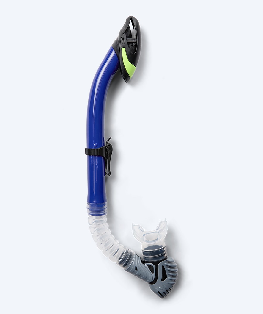 Watery Combo snorkel set for adults (+15) - Leach Pro - Blue/Yellow
