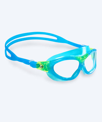 Watery swimming goggles for children - Mantis 2.0 - Atlantic Blue/clear